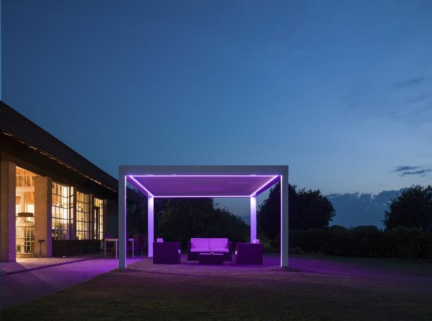 PRATIC F.lli ORIOLI Отдельностоящая пергола с регулируемыми жалюзи Opera sun-id-1500716 - Вид №11