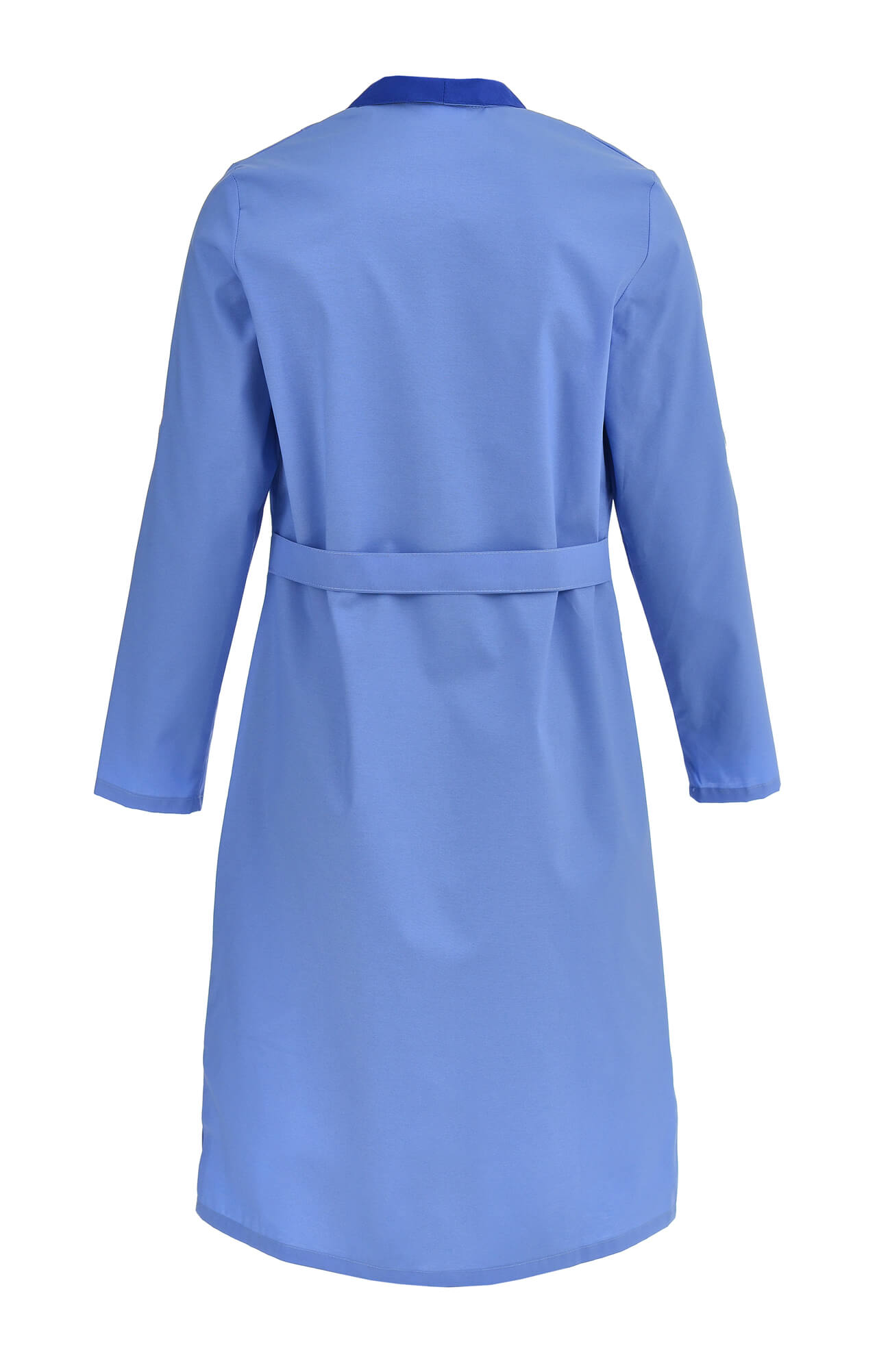 61738 Халат "Радуга" длинный рукав голубой  Одежда для обслуживающего персонала  размер 60 Спецодежда  - Вид №3