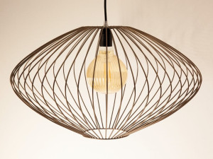 Стальной подвесной светильник