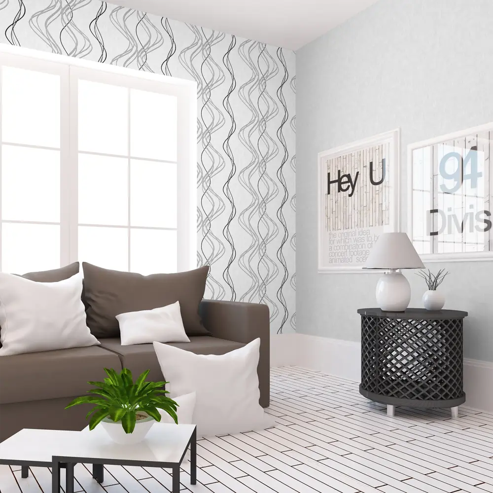 Обои флизелиновые Ateliero Drive серые 1.06 м AT283101 STLM-2093741 - Вид №3