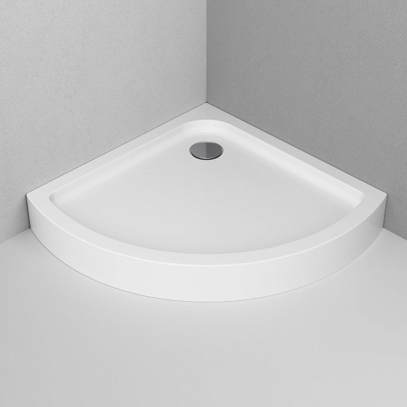 W54T-315-090W Solo Slide. Поддон для душ.уголка 90x90 белый акрил AM.PM Orange 