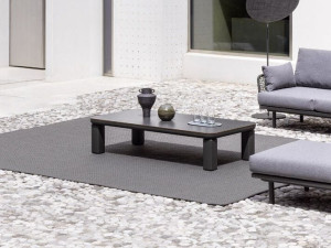 Алюминиевый садовый столик с керамической столешницей или HPL