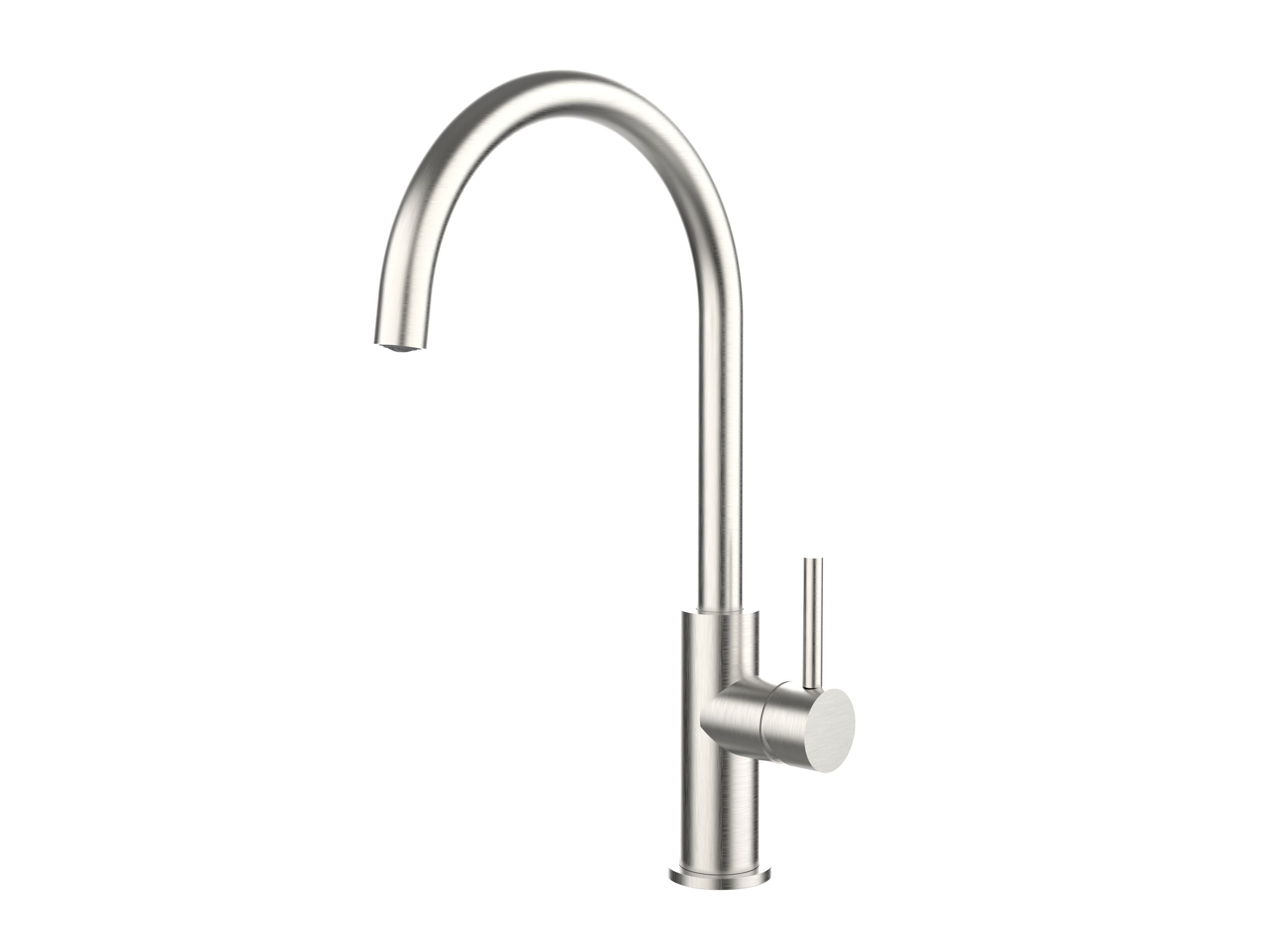 Однорычажный смеситель для кухни из нержавеющей стали TASCA ZENO ARCH-00072205