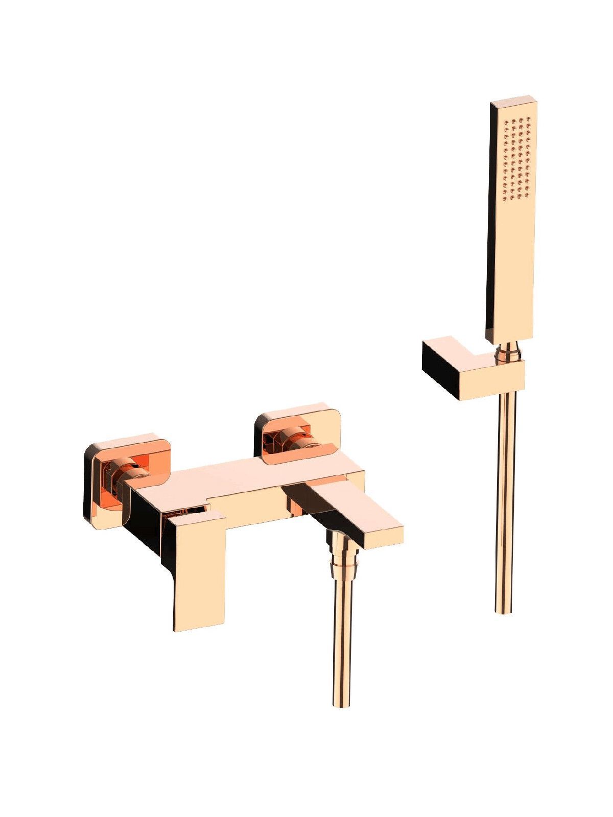 Настенный смеситель для ванны с ручным душем Rubinetterie Frattini Vita Due ARCH-00128376 - Вид №20