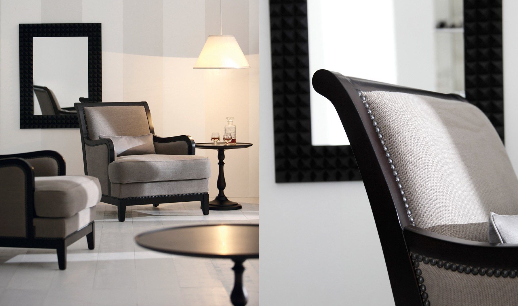 Настенное зеркало в рамке OPERA CONTEMPORARY MUSETTA ARCH-00137703 - Вид №1