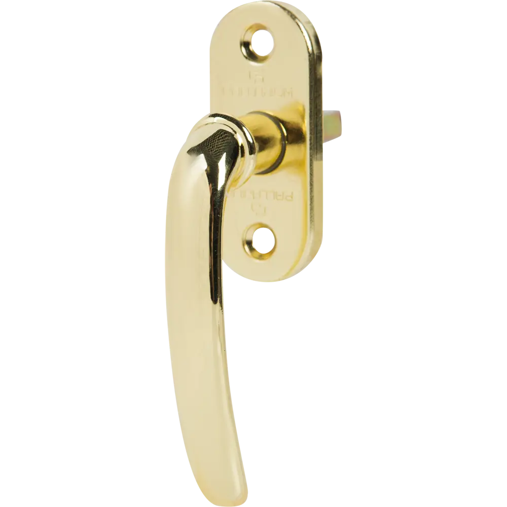 Завертка оконная Palladium Natali PB, 60х90 мм, ЦАМ, цвет латунь STLM-2007504