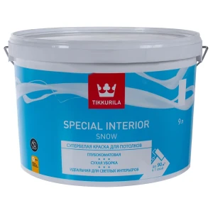 Краска Tikkurila Special Snow цвет белый 9 л