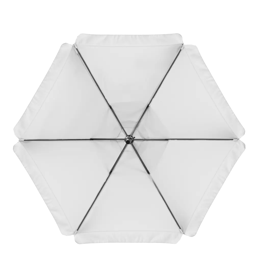 Зонт садовый BEGINIA Avea 300 см белый STLM-2064578 - Вид №3