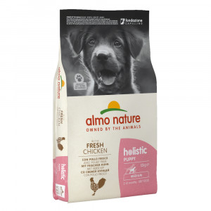 ПР0059762 Корм для щенков Holistic-M-Puppy курица сух. 12кг Almo Nature