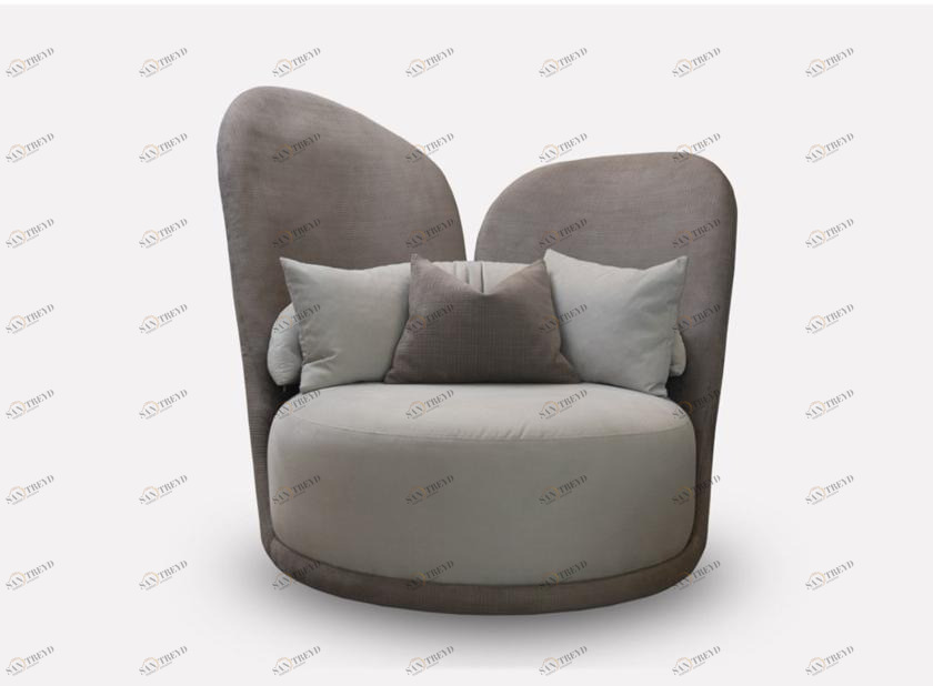 MORADA Мягкое кресло из нубука  Coco ac 