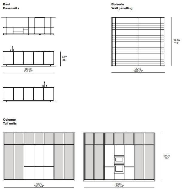 Poliform Оборудованная кухня sun-id-1386333 - Вид №26