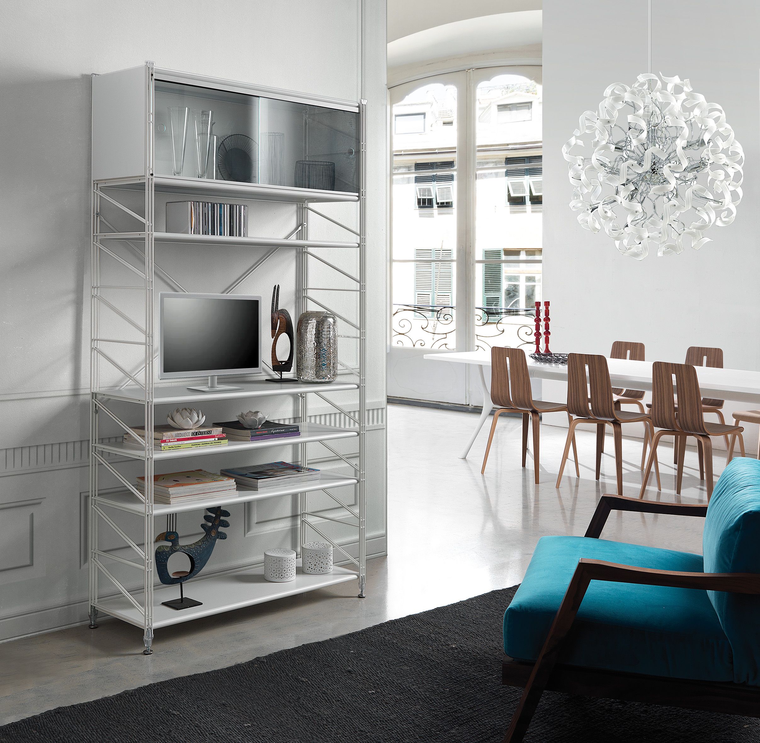 Секционная библиотека Caimi Brevetti Сократ ARCH-00097671 - Вид №2