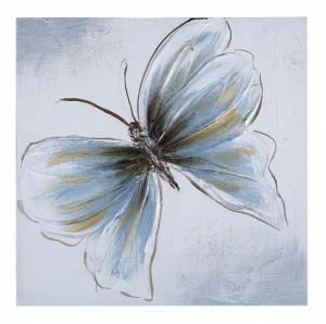 Картина в пастельных тонах 30х30 см серо-золотая Tomas Stern TOMAS STERN  00-3872634 Голубой;золото;разноцветный