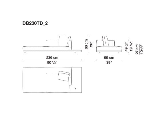 Кожаный диван B&B Italia док ARCH-00106863 - Вид №54