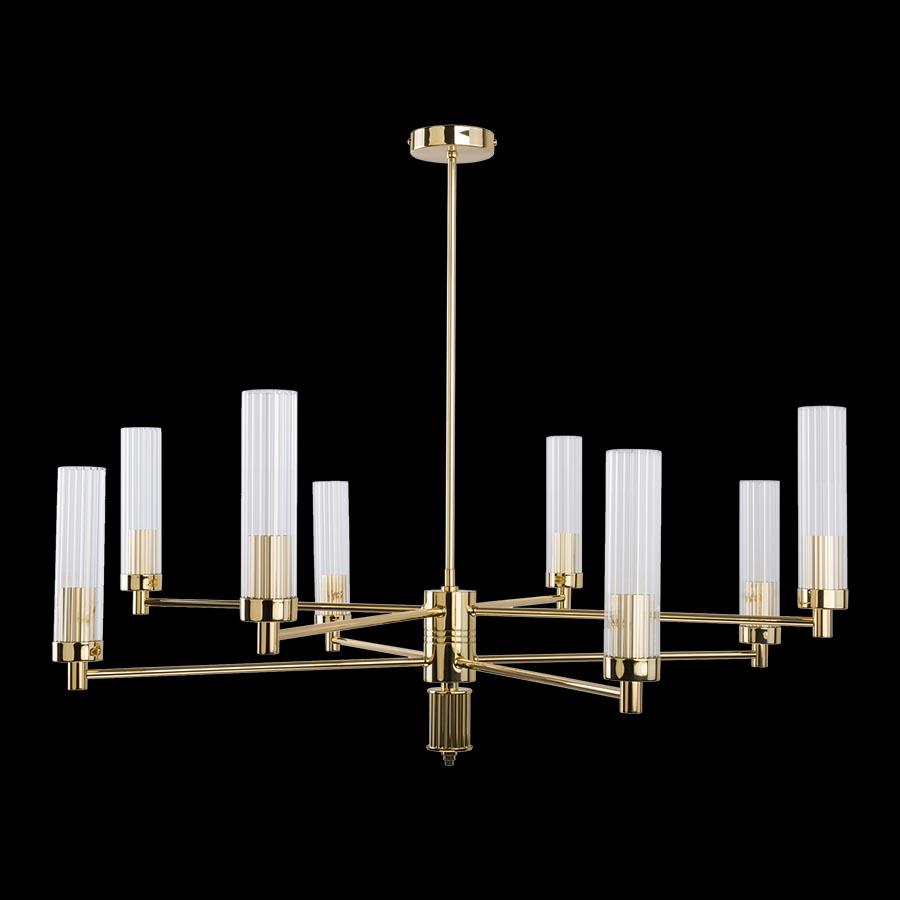 Подвесная люстра Kutek Mood Seti SET-ZW-8 (Z) KUTEK ДИЗАЙНЕРСКИЕ, SETI 313488 Золотой  - Вид №2