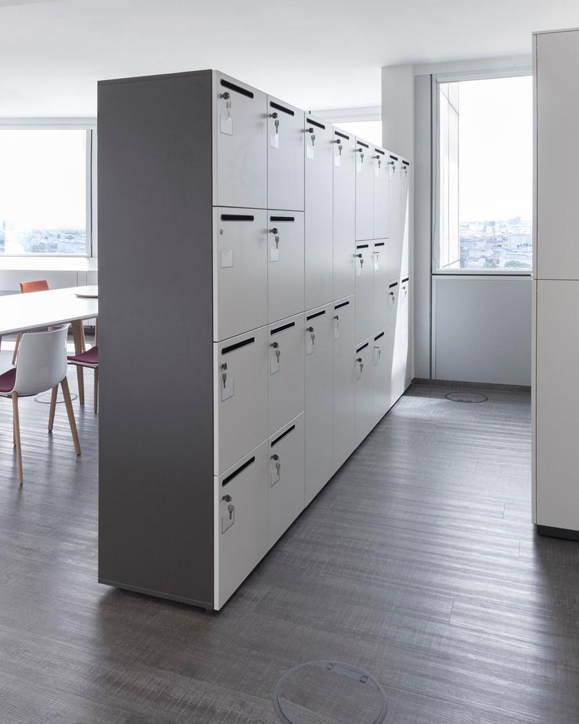 BENE Высокий офисный шкаф с замком sun-id-1494516 - Вид №2