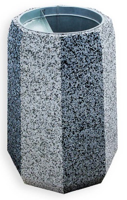 11715 ПРАГА, урна из бетона LAB.Space 