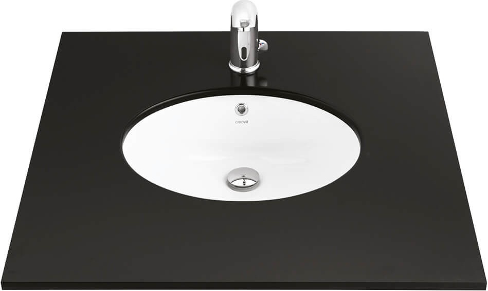 Умывальник под столешницу 37x47 см / TP214 Creavit  - Вид №1