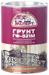 Грунтовка Эксперт ГФ-021М красно-коричневый 1,8кг