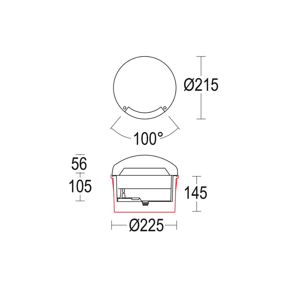MaxiGeos 215 Ghidini Geos 1L .05 Темно-Cерый (Матовый)  - Вид №1
