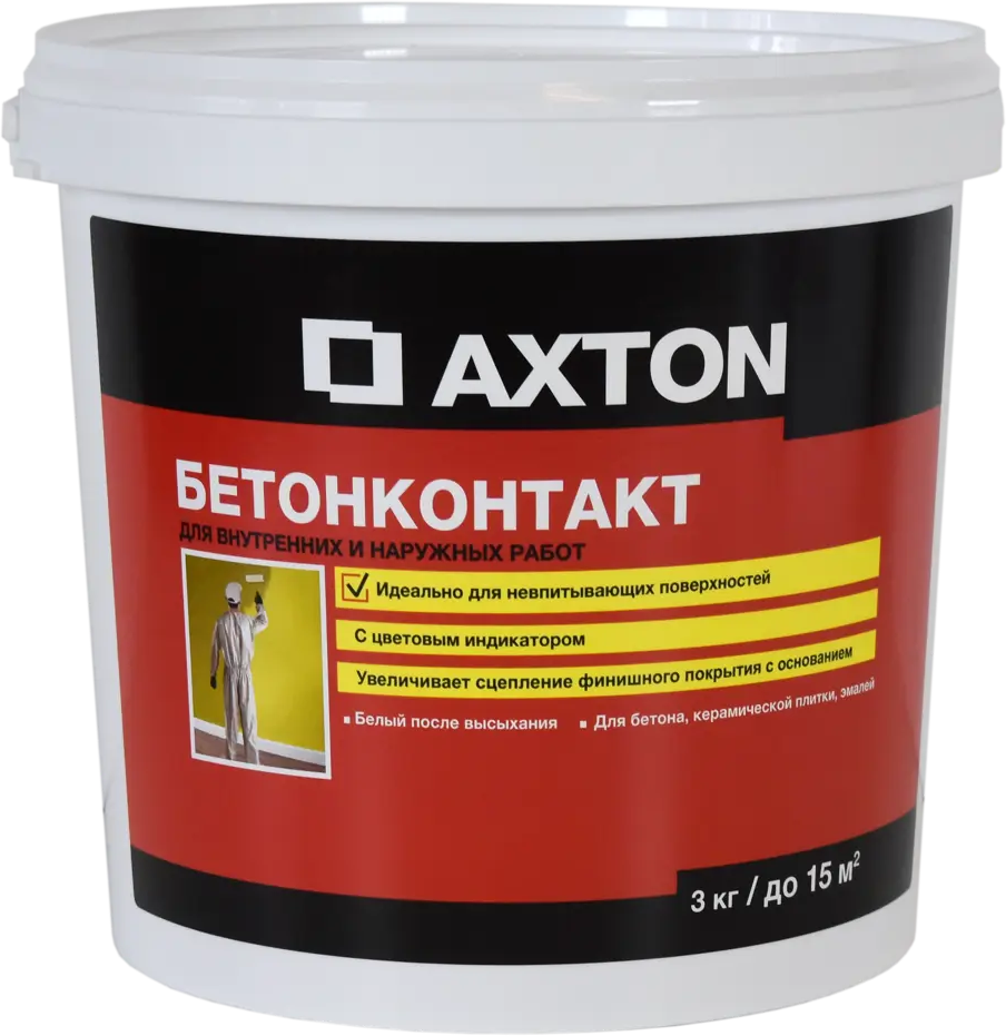 Бетоноконтакт Axton для идеального сцепления отделочных материалов 81951452