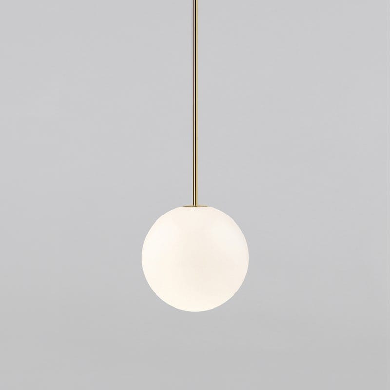 Опаловое стекло светодиодный подвесной светильник Michael Anastassiades Архитектурная латунь ARCH-00070530 - Вид №1