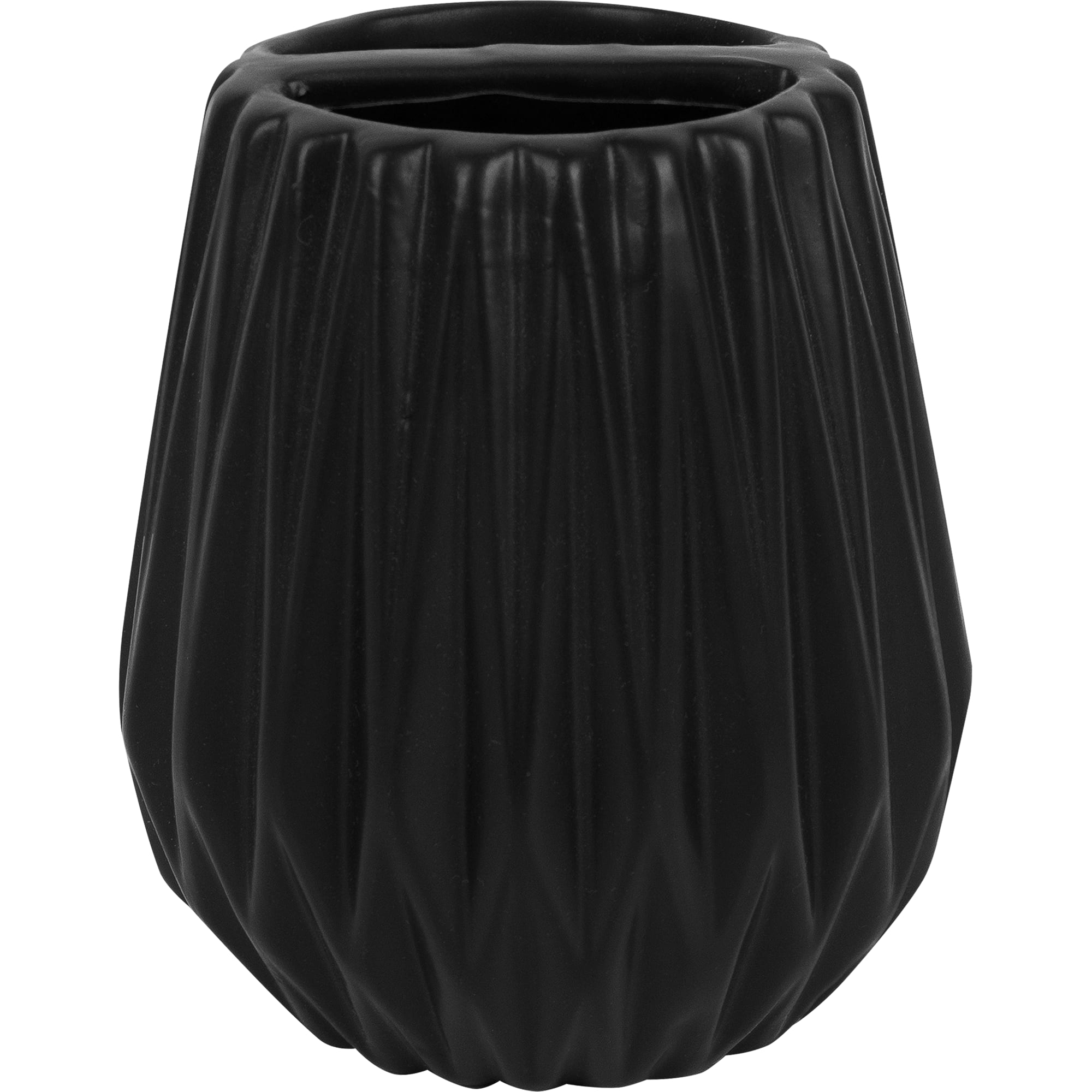 82154603 Стакан для зубных щёток «» керамика цвет чёрный Chicago Santreyd