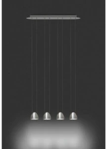 Alma light Металлический светодиодный подвесной светильник Led oval