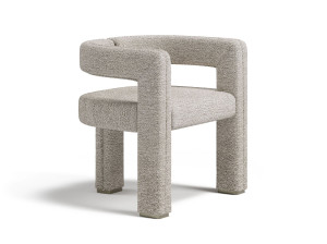 Тканевый стул с подлокотниками