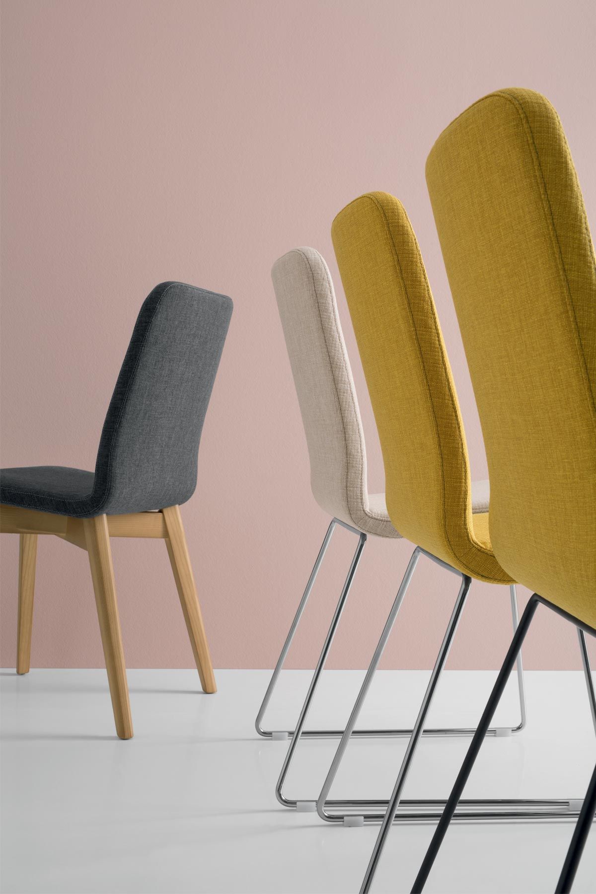 Мягкий стул из ткани Pointhouse CLOE 5 ARCH-00130825 - Вид №2