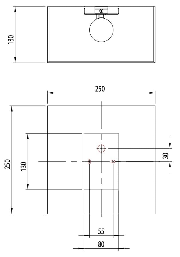 Квадратный абажур из ткани Astro Lighting CHUO ARCH-00119339 - Вид №2