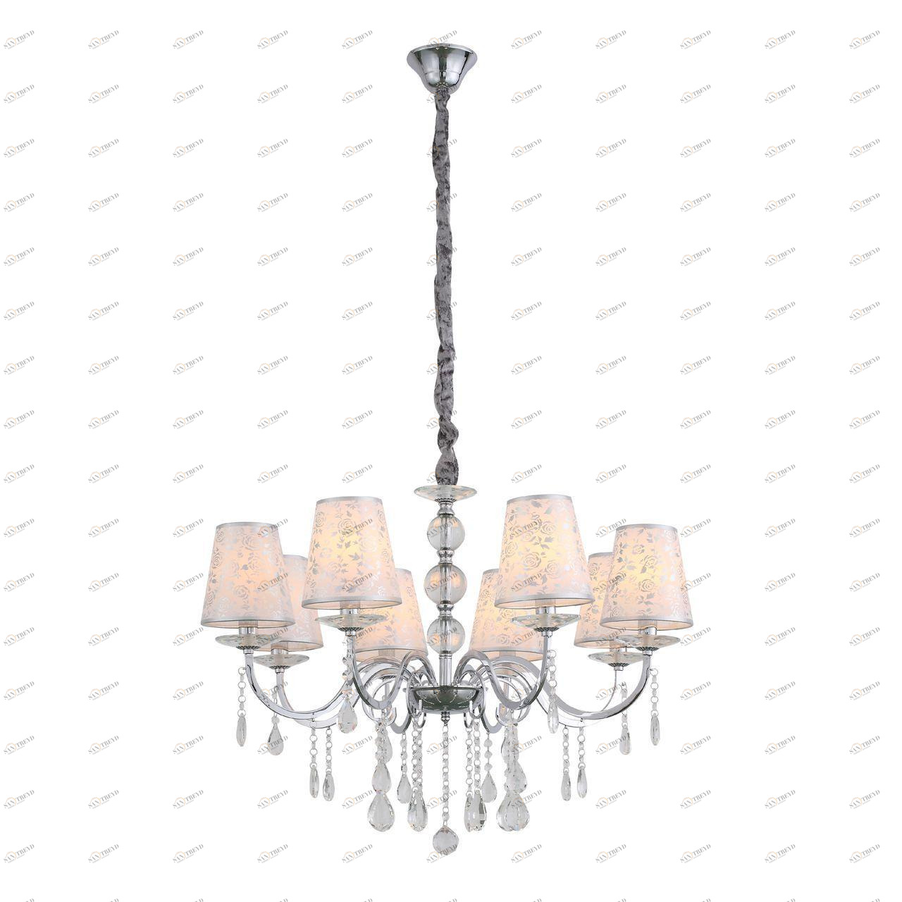 Подвесная люстра ST Luce Aumentato SL176.103.08 ST LUCE ДИЗАЙНЕРСКИЕ, AUMENTATO 138043 Белый 