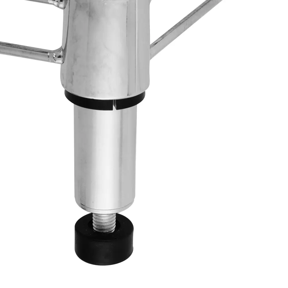 Стеллаж сетчатый KONSENSA 60x35x180 см цвет хром STLM-2088095 - Вид №5