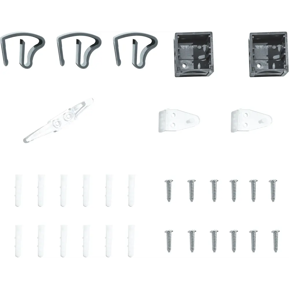 Жалюзи 50x155 см ПВХ цвет графит Santreyd Жалюзи ПВХ STLM-2161403 - Вид №2