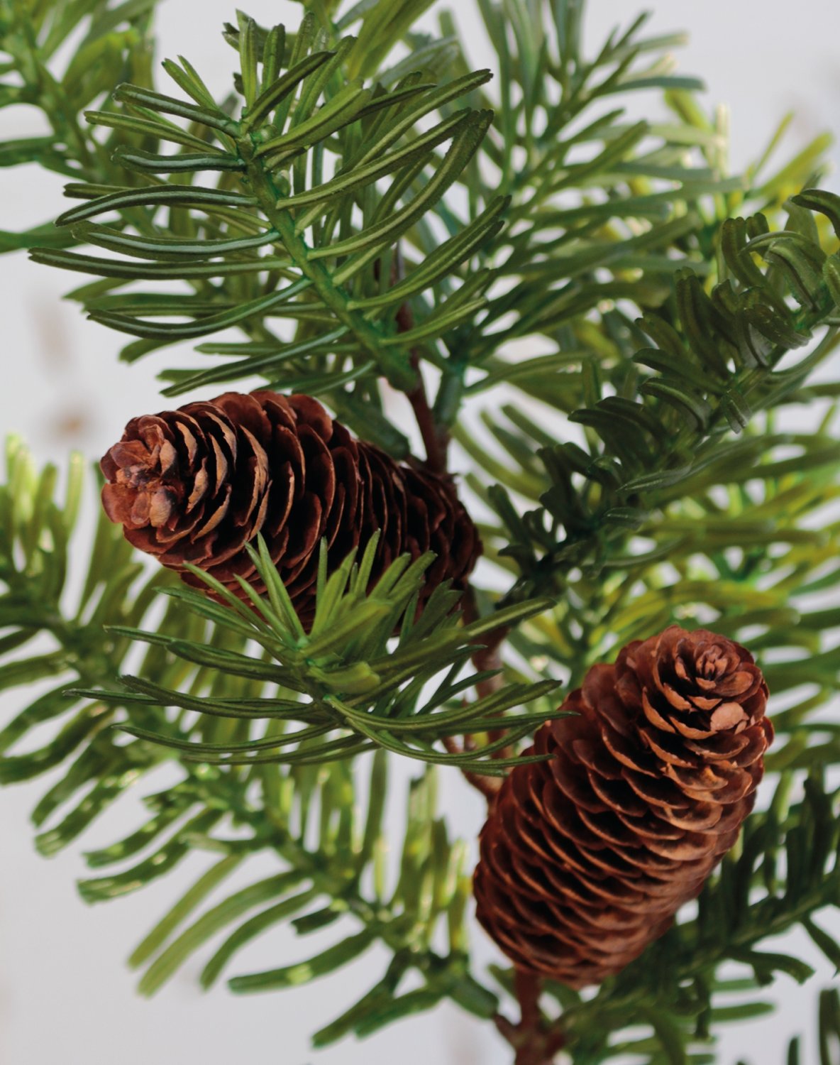 1182 883 a3 Ветка ели искусственная, 50 см, зеленая H-andreas  - Вид №2