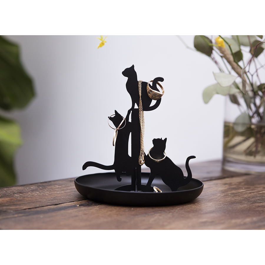 JK14 Держатель для украшений cat Kikkerland  - Вид №2