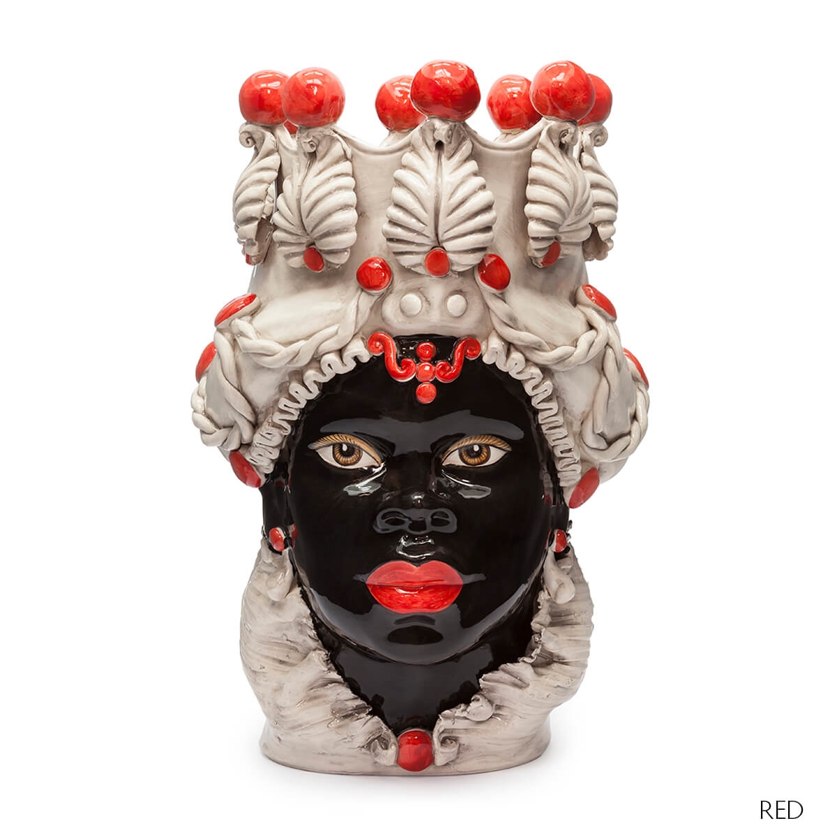 200654,9 ABHIKA ВАЗА MORO LADY BIG BLACK 200654.9 - Вид №1