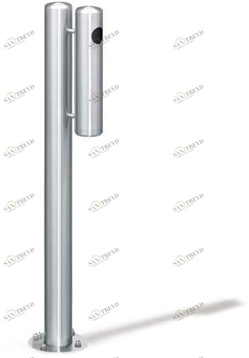 Lazzari Столбик / пепельница для общественных мест из нержавеющей стали Inox sun-id-1482993