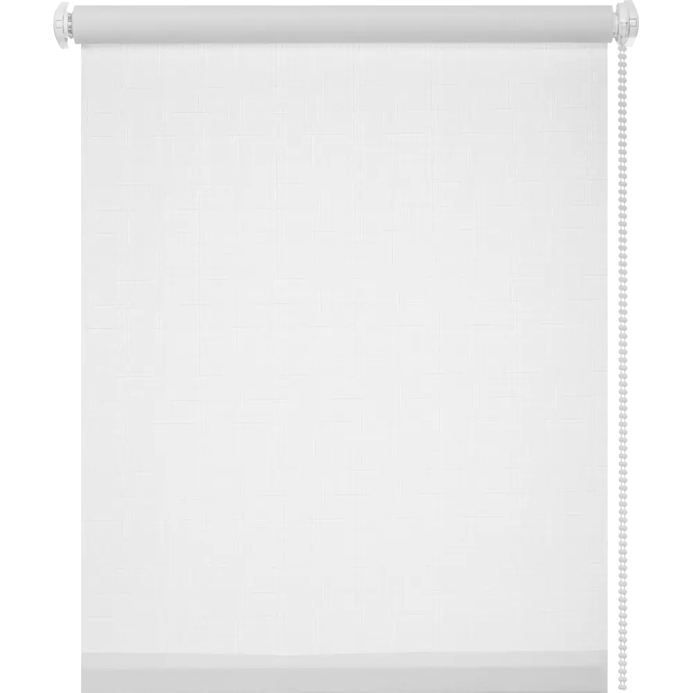 Штора рулонная Inspire Шантунг 50x160 см белая 82668384 STLM-2188410 - Вид №1