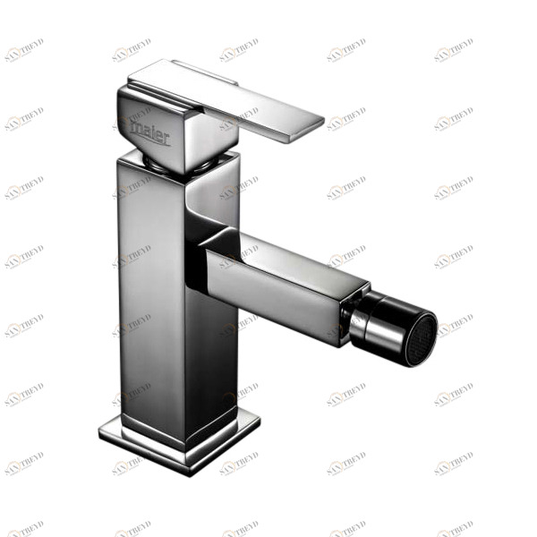 Однорычажный смеситель для биде с клапаном клик-клак 48.011C MAIER KUADRAT 48011C