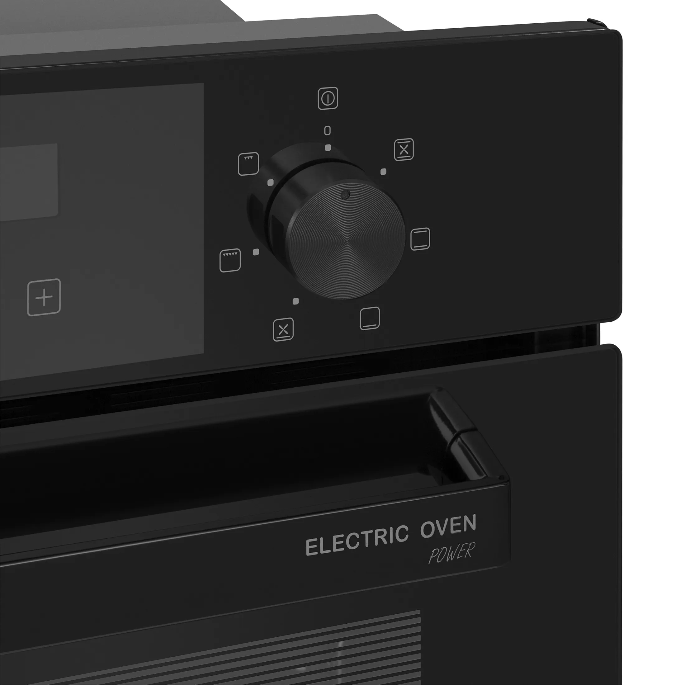 9168811 Электрический духовой шкаф Meferi MEO456BK POWER черный STDN-0107906 - Вид №9