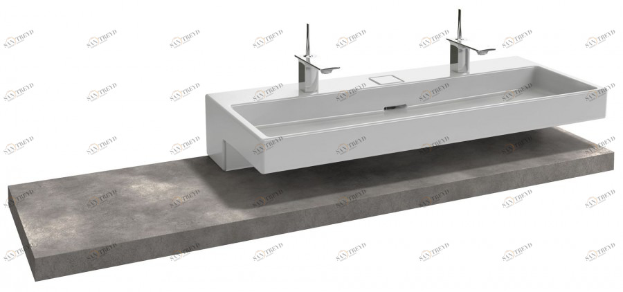 EB1197-N06 Столешница без отверстия Jacobdelafon TERRACE Santreyd