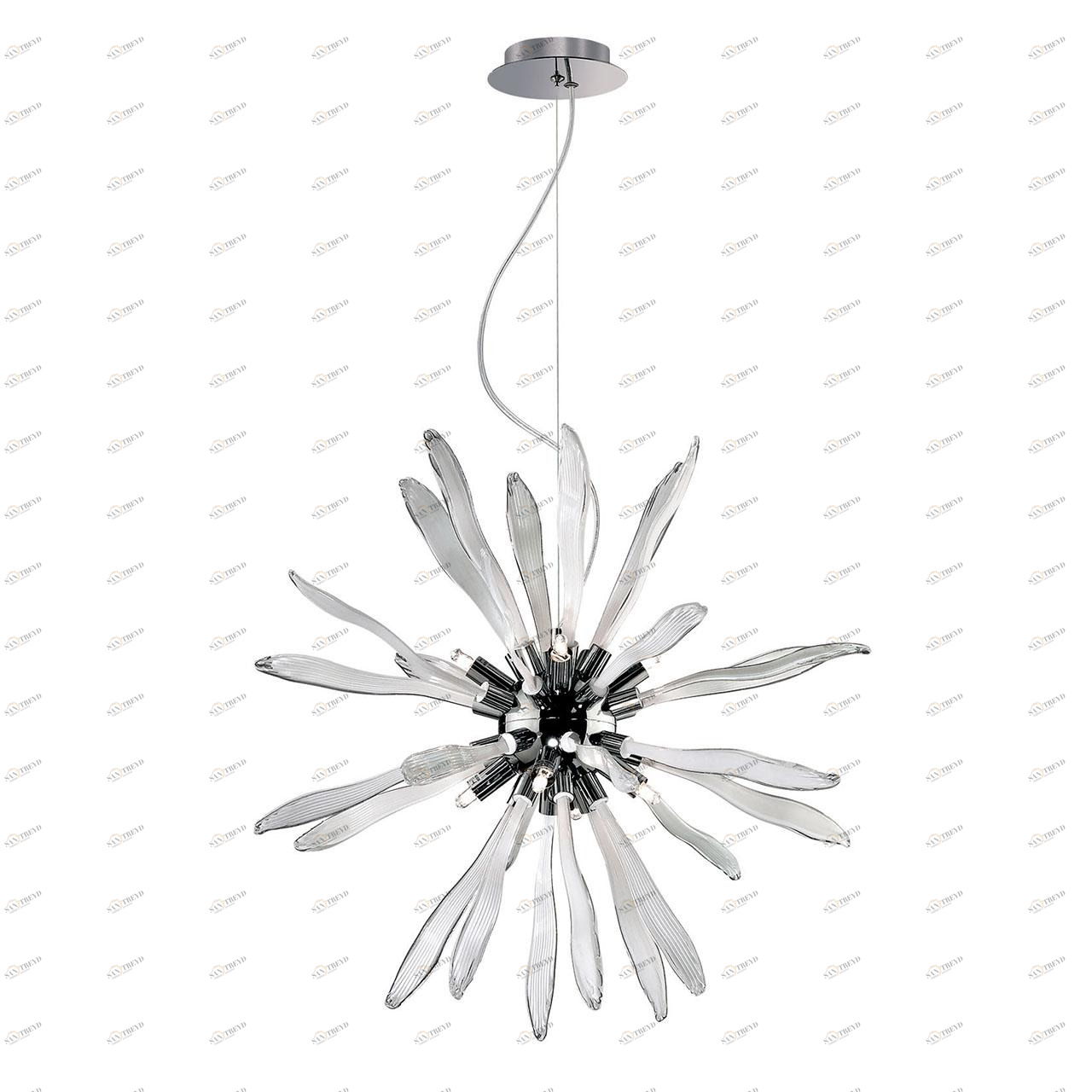 Подвесной светильник Ideal Lux Corallo SP8 IDEAL LUX ДИЗАЙНЕРСКИЕ, CORALLO 072615 Белый 
