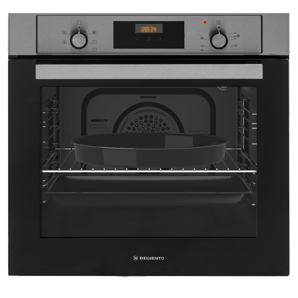 9182375 Электрический духовой шкаф Delvento V6EM56088 серебристый STDN-0000706