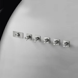Термостат для душа AICO TER58S серебристый матовый