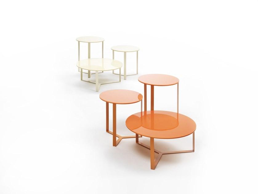 Marelli Круглый журнальный столик из крашеного металла sun-id-1508314 - Вид №3