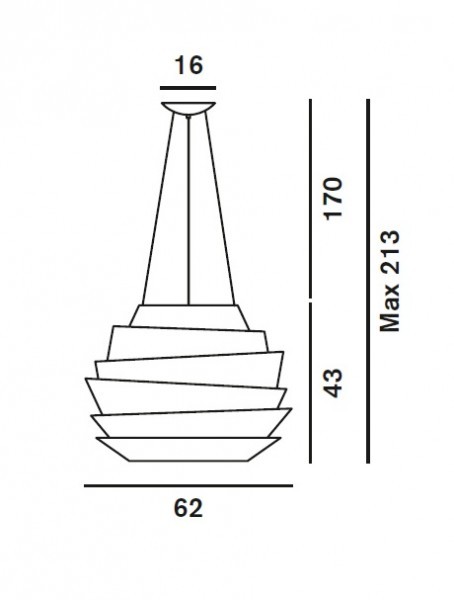 Foscarini 181007 10 Le soleil bian подвес 82623 - Вид №3