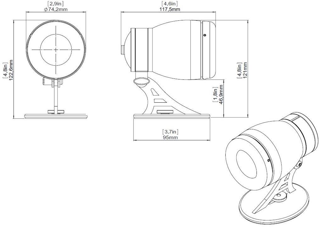 K-array 2-дюймовый многофункциональный диффузор Tornado Kt2 - Вид №2