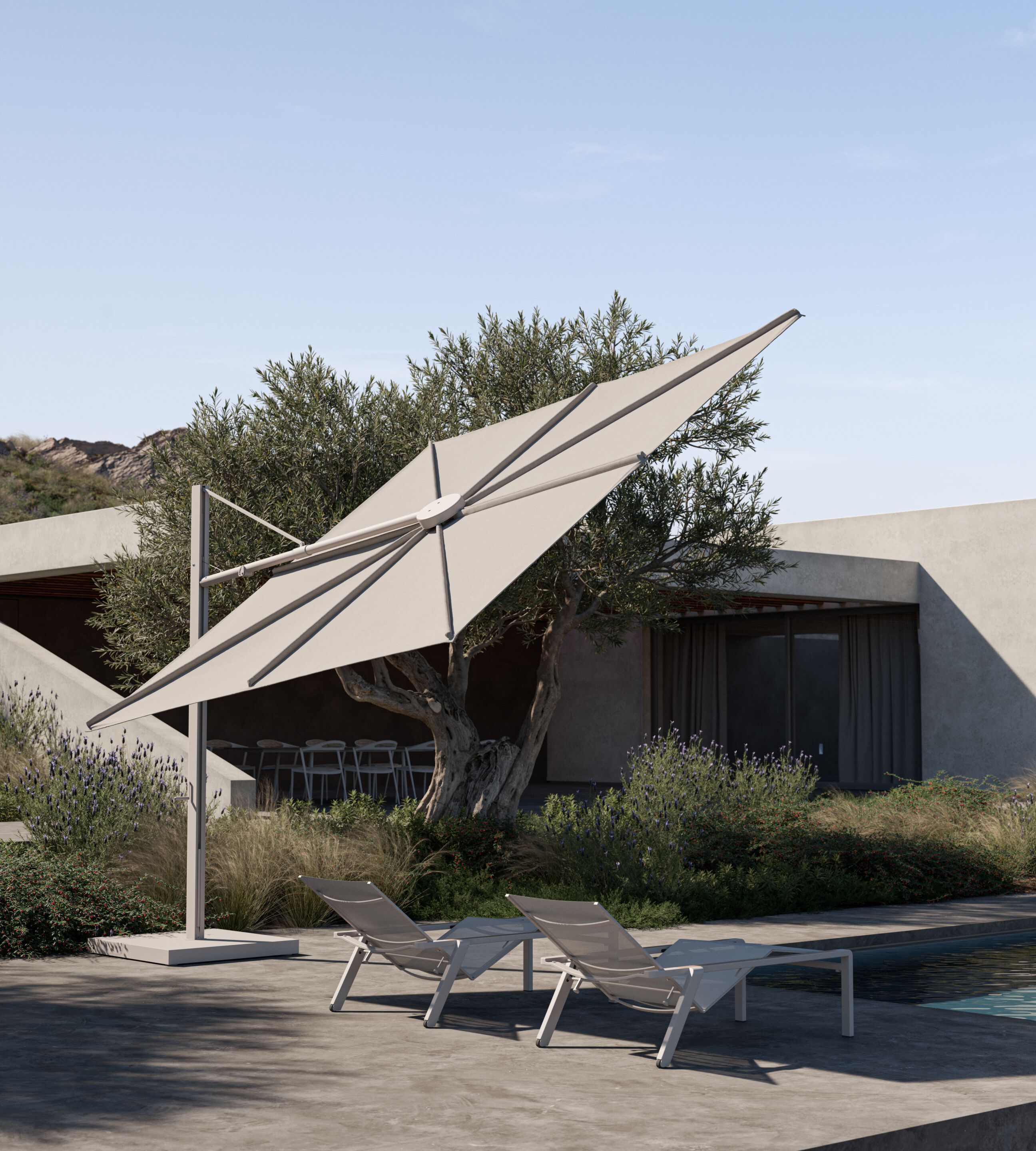 Регулируемый зонтик Royal Botania Solaz ARCH-00018702