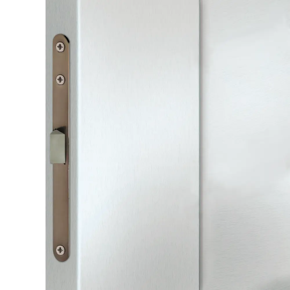 Дверь межкомнатная остекленная с замком и петлями в комплекте Линеа 8 70x200 см HardFlex цвет платина светлая МАРИО РИОЛИ STLM-2133047 - Вид №4